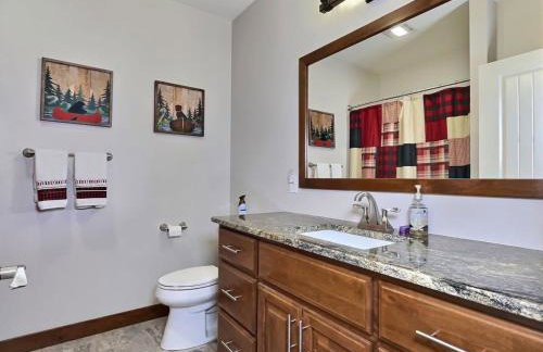 Northwoods WI 6BR Lakefront Cabin Retreat on Lake Nokomis - Minnohawk Lodge - Foto 54