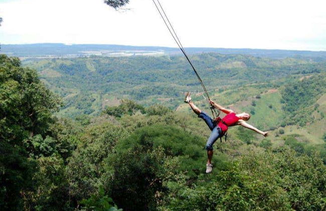 Tyrolienne à Ciudad Cortés - Photo 4