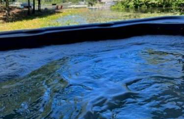 Large Log Home on Lake with Hot Tub - Foto 43