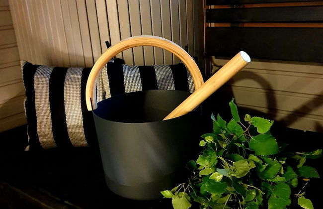 Superb 1BR home with sauna and terrace - Foto 14