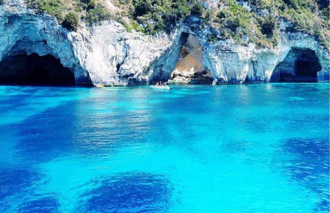 Excursion à Paxos, aux Grottes Bleues et à Lakka en bateau - Photo 3