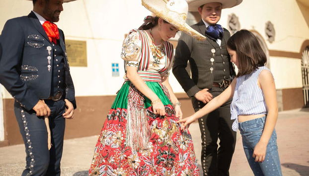 Traditional charro costumes