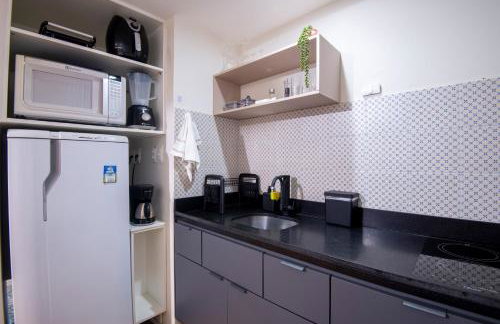 Studio perto da praia SOL, ar condicionado, estacionamento - Foto 2