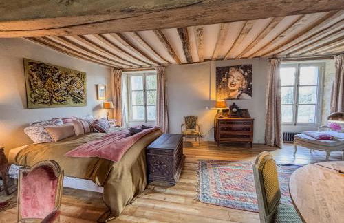 Manoir XV et Grange avec Piscine chauffée privée - Foto 6