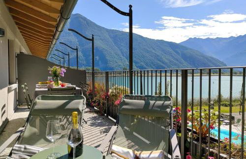 Dascio Salute Ferienwohnung mit Panorama Balkon am See - Foto 19