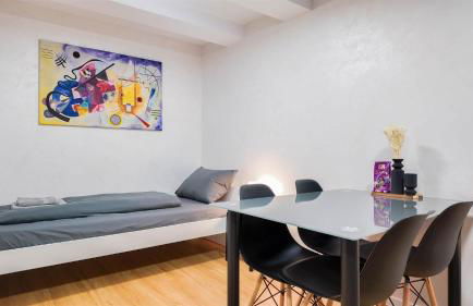 ALFA Stuttgart 2Z-Apartment 4 Betten SmartTV WLAN nahe Wasen Daimler l Bad & Küche l 2BR 4 beds kitchen bathroom - Foto 1