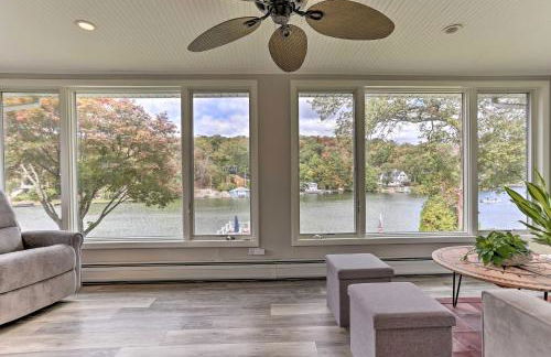 Lake Hopatcong Family Home with Boat Slip and Dock - Foto 26