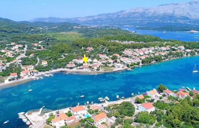 Apartments Radojkovic Lumbarda - Comfort Two Bedroom Apartment With Terrace and Sea View - Foto 23