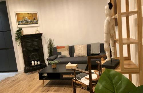 Rare appartement d'architecte en haut de Montmartre - Foto 12