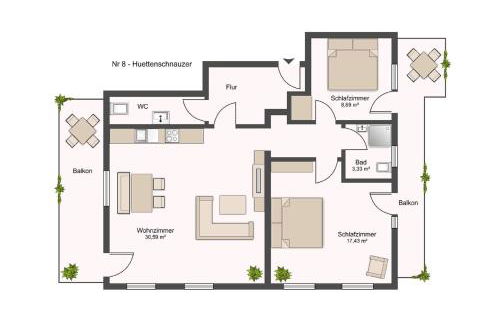 Ferienwohnung Immerschön - Foto 71