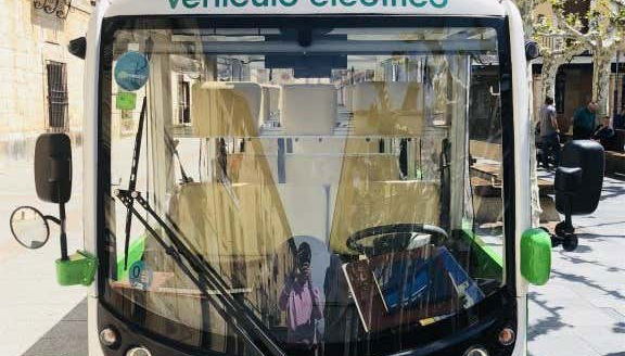 Il minibus che ci condurrà a El Burgo de Osma