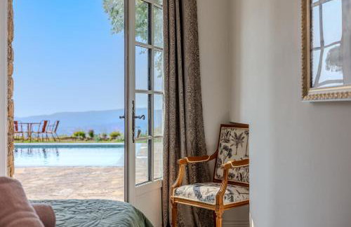 Mas provençal avec piscine chauffée, tennis, pétanque, vue mer, 20 min St Tropez - Foto 67