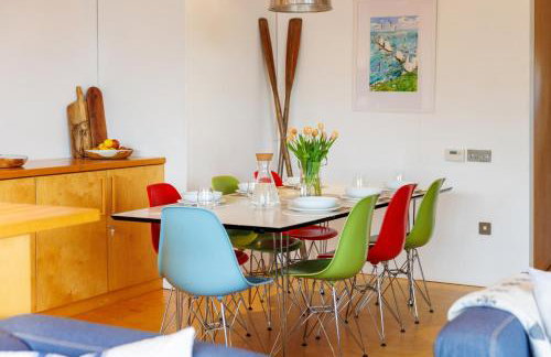 The Deck House - Seafront Upside-Down House with Solent Views, Gurnard - Foto 11