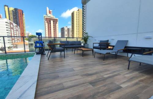 Simple Smart Vista Mar Manaíra, localização privilegiada - Foto 9