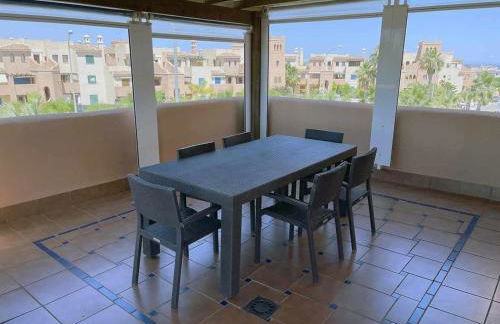 Atico - 3 Dormitorios - Urbanizacion Verazul en Vera Playa - WIFI Fibra 300MB perfecto para Teletrabajo - Foto 12