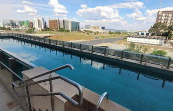 FLAT EXCLUSIVO DENTRO DO HOTEL RAMADÃ - Eixo Monumental - Foto 79