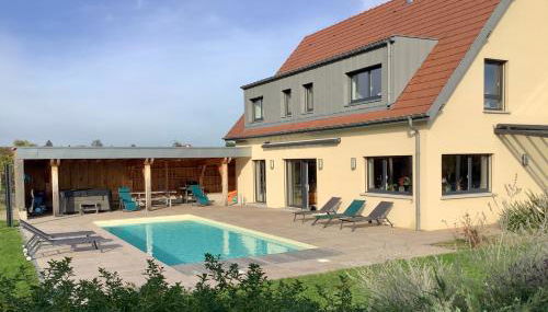 Superbe Maison Jacuzzi+Piscine au cœur des vignes - Foto 2, Garden, sunbed