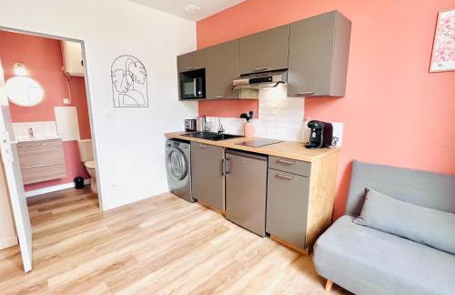 LE QUAI 3 - Studio neuf LUMINEUX CALME - CLIM - WiFi - Gare à 200m - Foto 10