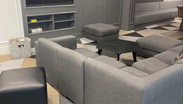 Sala de estar do lobby