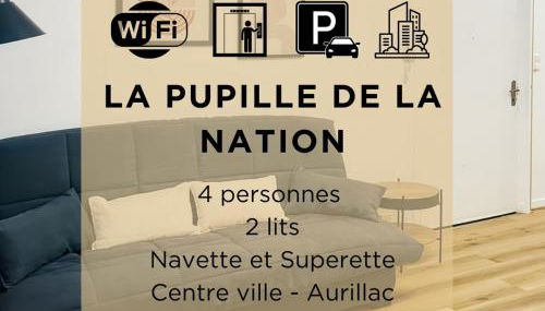 La pupille de la nation d'Aurillac, 4 pers, WIFI - Foto 2