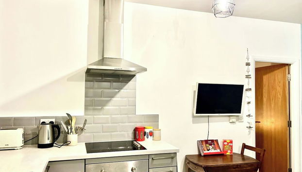 Modern Central Edwardian Apartment 4pp Private Ent - Foto 4, Cocina privada