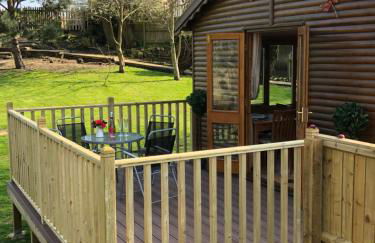 Cosy dog friendly lodge with an outdoor bath on the Isle of Wight - Foto 14
