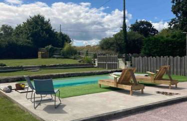 La villa Mama 65 m2, avec piscine partagée de Juin à Septembre - Foto 4