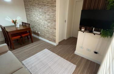 Apto Mobiliado 15 m Aero Gru Garagem - Foto 8