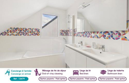 Maison pour 6 avec jardin, centre St Gildas - Foto 5