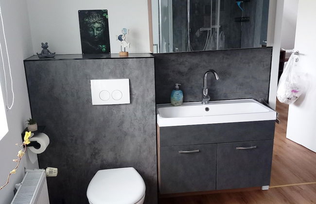 Stilvolle Wohnung in Stormbruch mit Garten - Foto 19