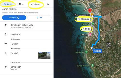 Sani Beach Gallery Villa, your next family vacation! - Foto 62