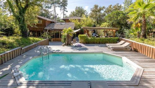 Villa en Bois avec Piscine Chauffée, Proche Plage & Dégustations Ostréicoles - FR-1-736-38 - Foto 2