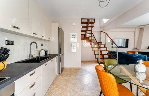 Seaside Luxury Villa-Maisonette Makinia 135sqm , 15' Nafpaktos - Foto 9