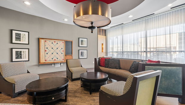 Sala de estar do lobby