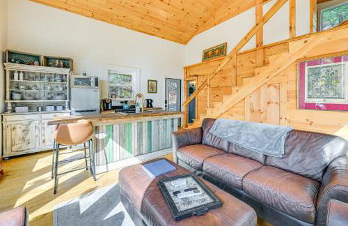 Deck and Fire Pit Mtn-View Cabin in Rabun Gap - Foto 4