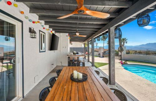 Mountain View Oasis - Private Pool, Game Room & Fire Pit Overlooking Coachella Valley - Foto 40