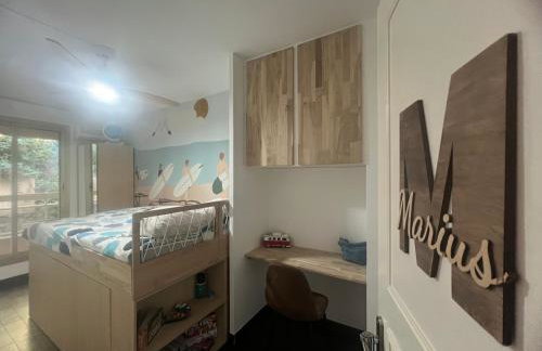 Appartement Nice CENTRE vue Mer avec piscine pour FAMILLE, couple d'amis pas de groupes de jeunes autorisés - Foto 19