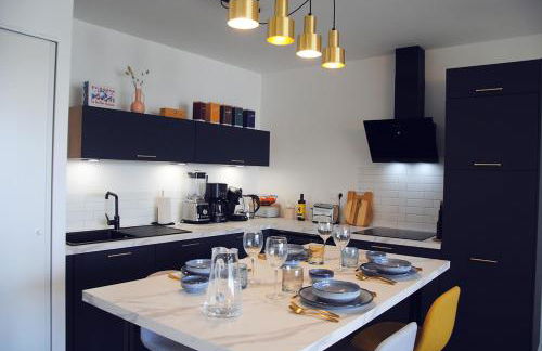 Blue Sand - Appartement cosy-neuf à 500 m du bourg - Foto 5