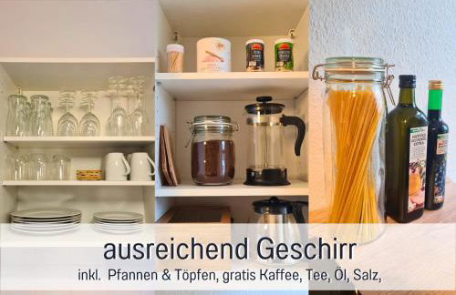 Stadtapartment by LivE it - voll ausgestattete Küche, SmartTV, Waschtrockner, 1-5 Pers - Foto 7