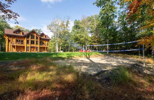 Log House Chalet, Volleyball field, Sauna, Hot Tub - Foto 53