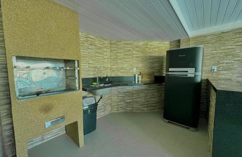 Bela acomodação em jacuipe com churrasqueira, piscina, mesa de sinuca e três quartos, dois sendo suítes! Além de muito espaço por toda a área! - Foto 28