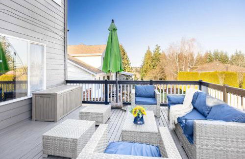 Brier 5BR Retreat w Pool Table Deck Central AC - Foto 44