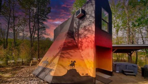 TeePee at Paradise Point with a hot tub fire pit & grill - Foto 5