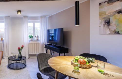 bayreuthome - Romantisches City Apartment mit Whirlpool und 2 Schlafzimmern - Foto 8