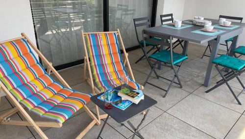 T2 neuf 4 personnes avec piscine/terrain tennis - Foto 3