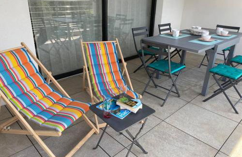 T2 neuf 4 personnes avec piscine/terrain tennis - Foto 3