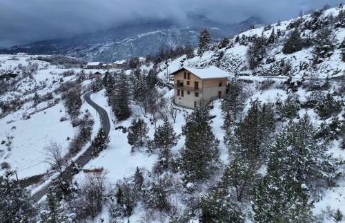 Très belle maison spacieuse et lumineuse, vue sur la station de Risoul et de Vars - Foto 56