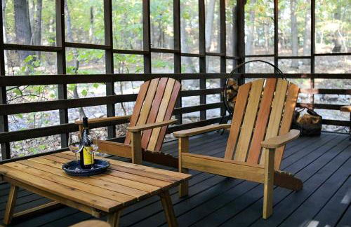 Rustic Mountain Cabin with Porch & Fire Pit in New Market, Virginia - Photo 13