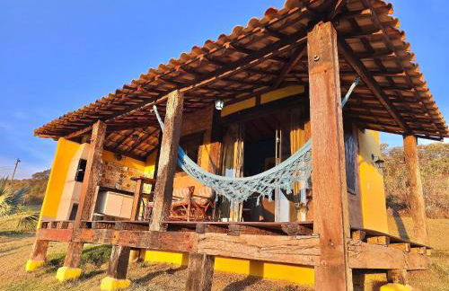 Chalés Vila Real - Tranquilidade na Serra de Carrancas - Piscina com uma vista espetacular do Pôr do Sol - Foto 62