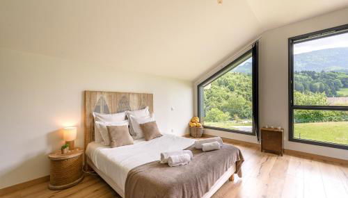 Villa Alésia - Jacuzzi et vue montagnes, environnement apaisant - Foto 4